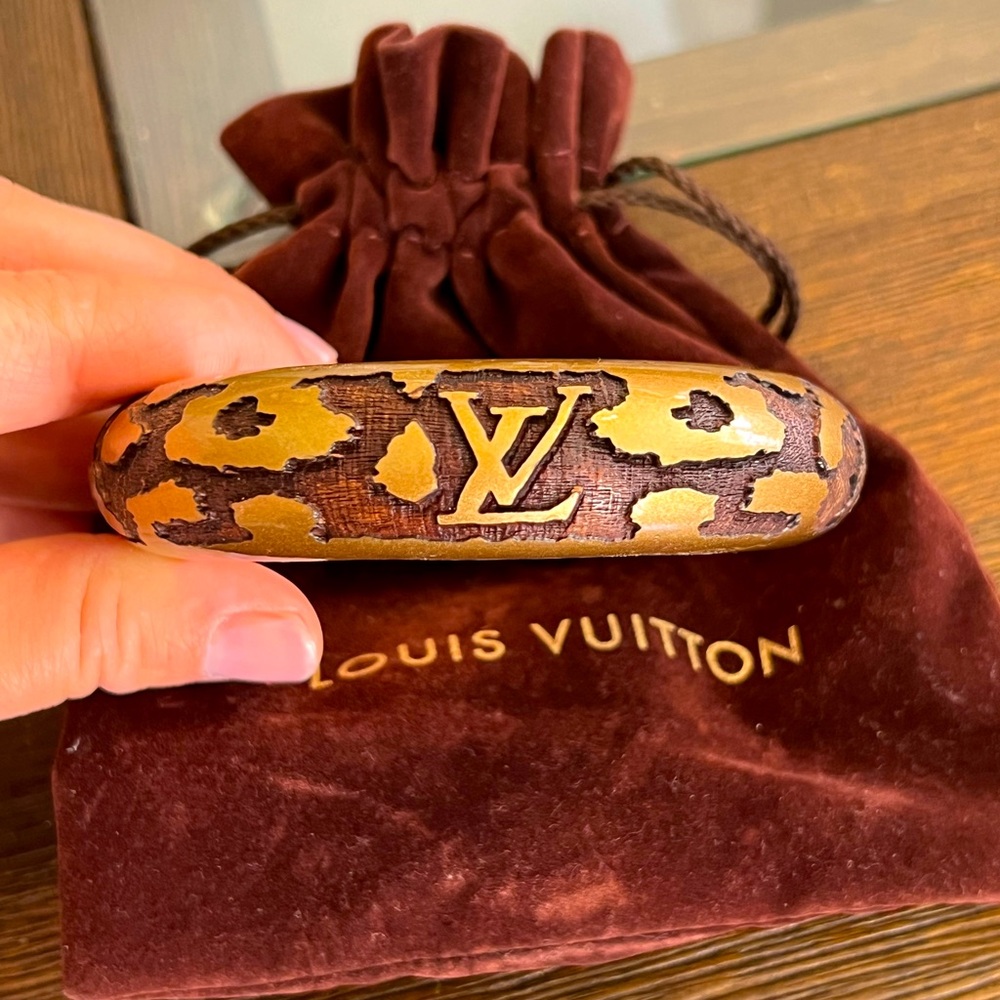 Louis Vuitton Wooden Monogram Bangle